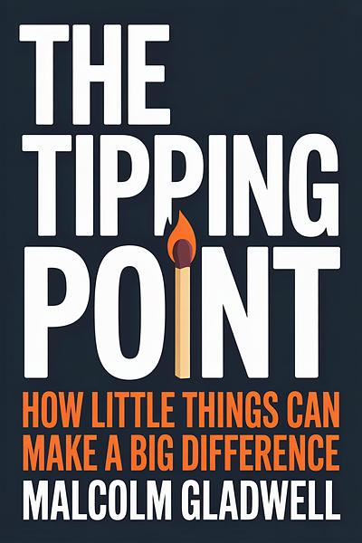 The Tipping Point by Malcolm Gladwell book cover
